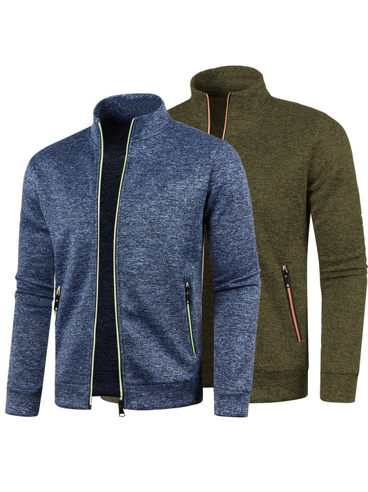 2Pcs - Men’s Skinny Fit Golf Pullover (⚡Lightning Deal) - 4USelects