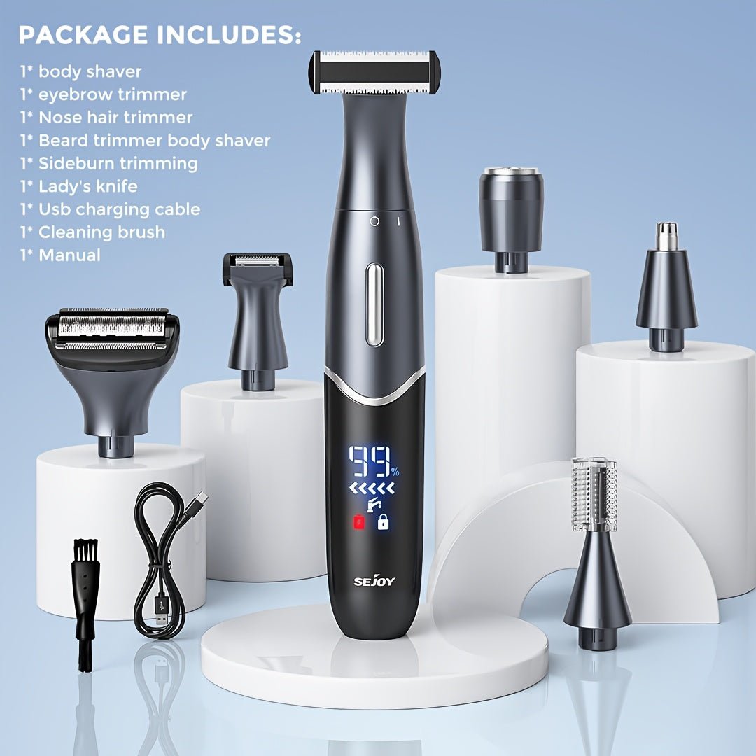 6‑in‑1 Electric Lady Clipper & Trimmer Kit - 4USelects