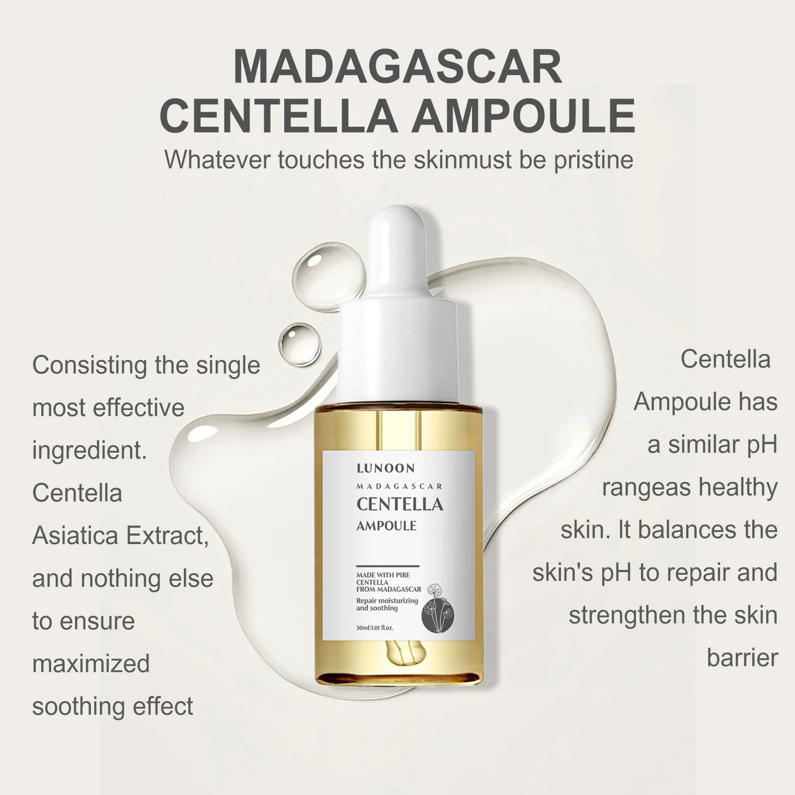 7 Seconds Repair Centella Asiatica Serum - Hydrate & Soothe - 4USelects