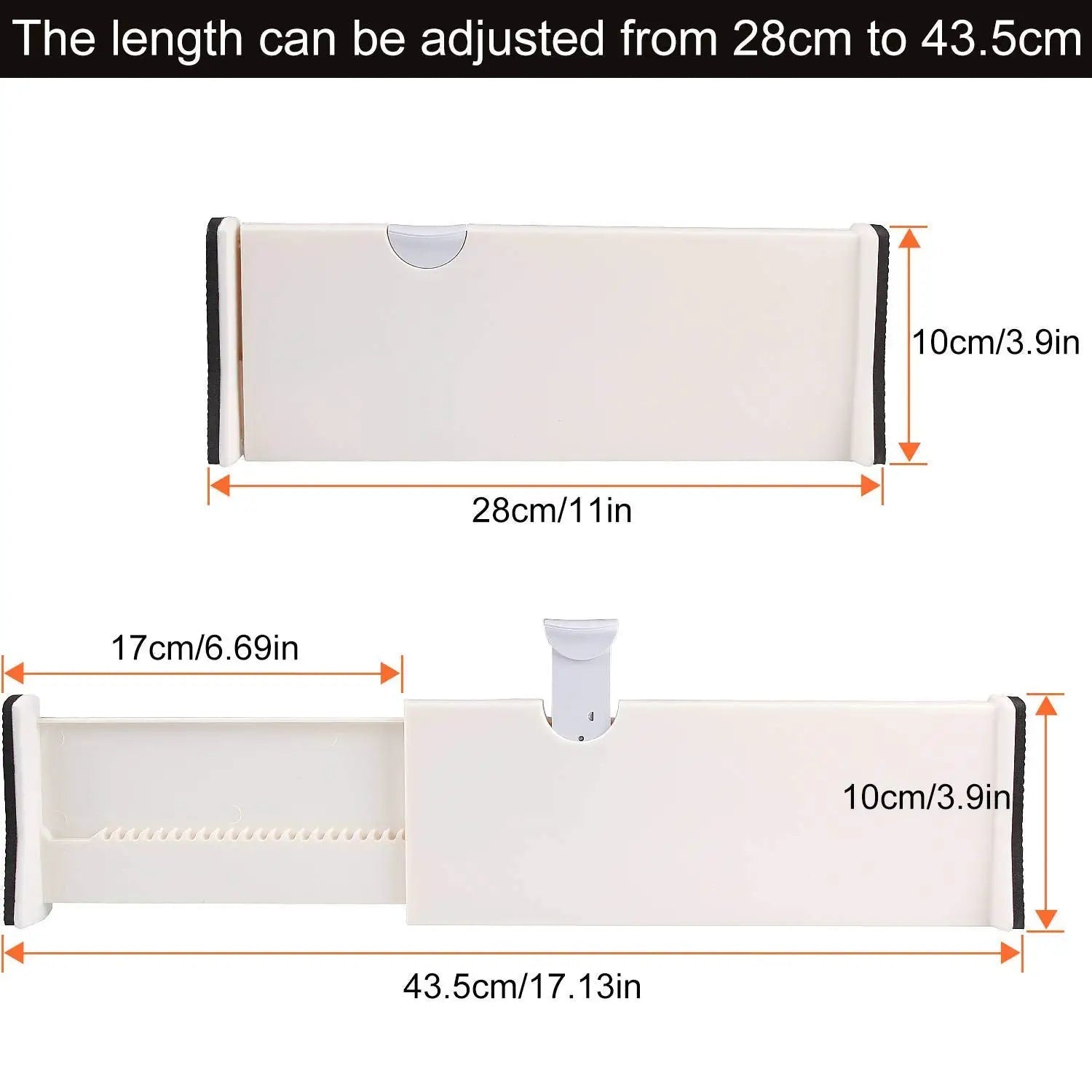 Adjustable Drawer Dividers - Organize Effortlessly - 4USelects