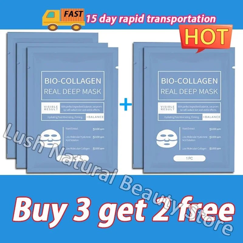 Bio Collagen Face Mask Anti - Aging & Brightening - 4USelects