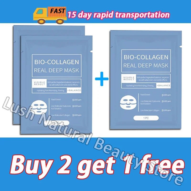 Bio Collagen Face Mask Anti - Aging & Brightening - 4USelects