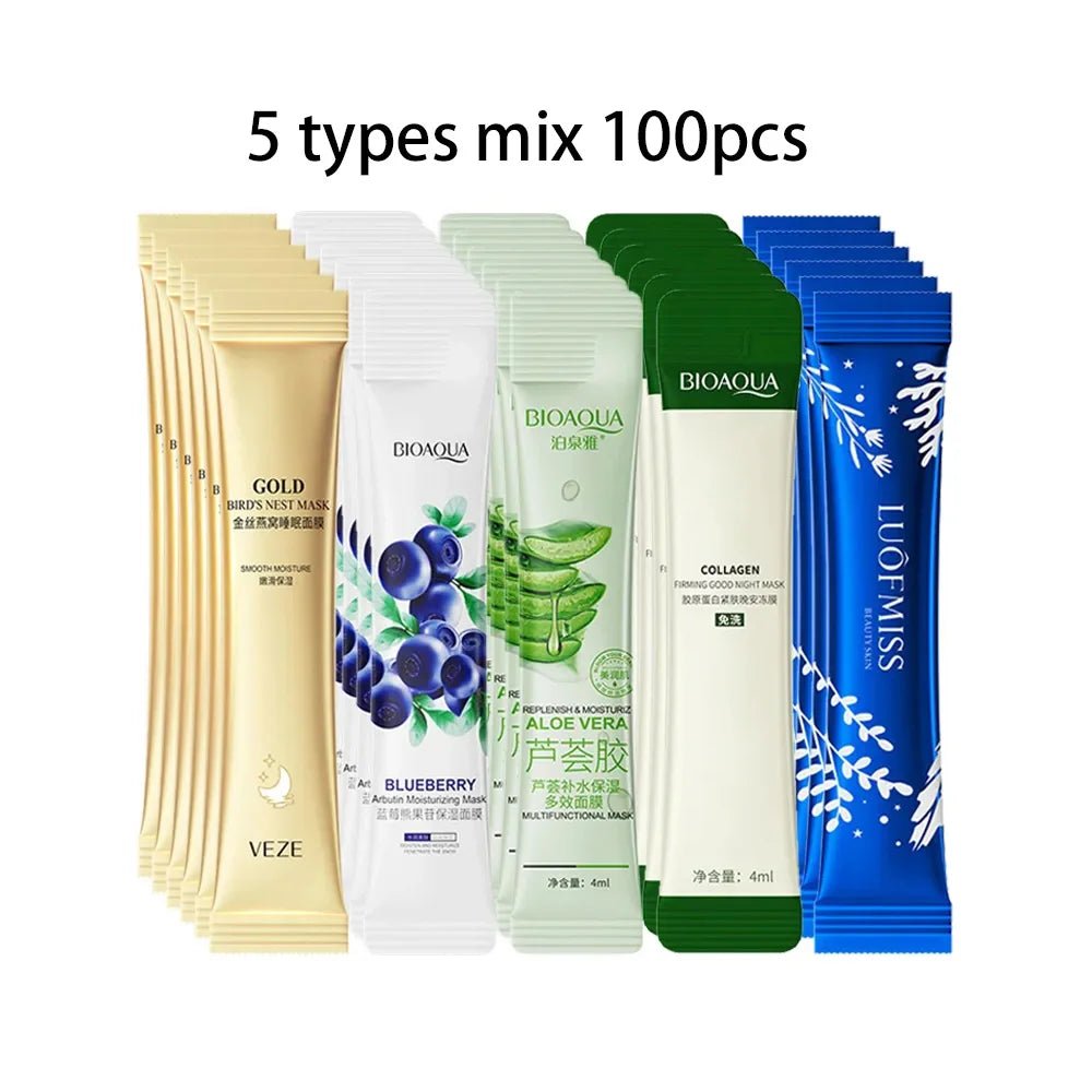 BIOAQUA Rice Raw Pulp Sleeping Masks - Hydrating Skincare - 4USelects