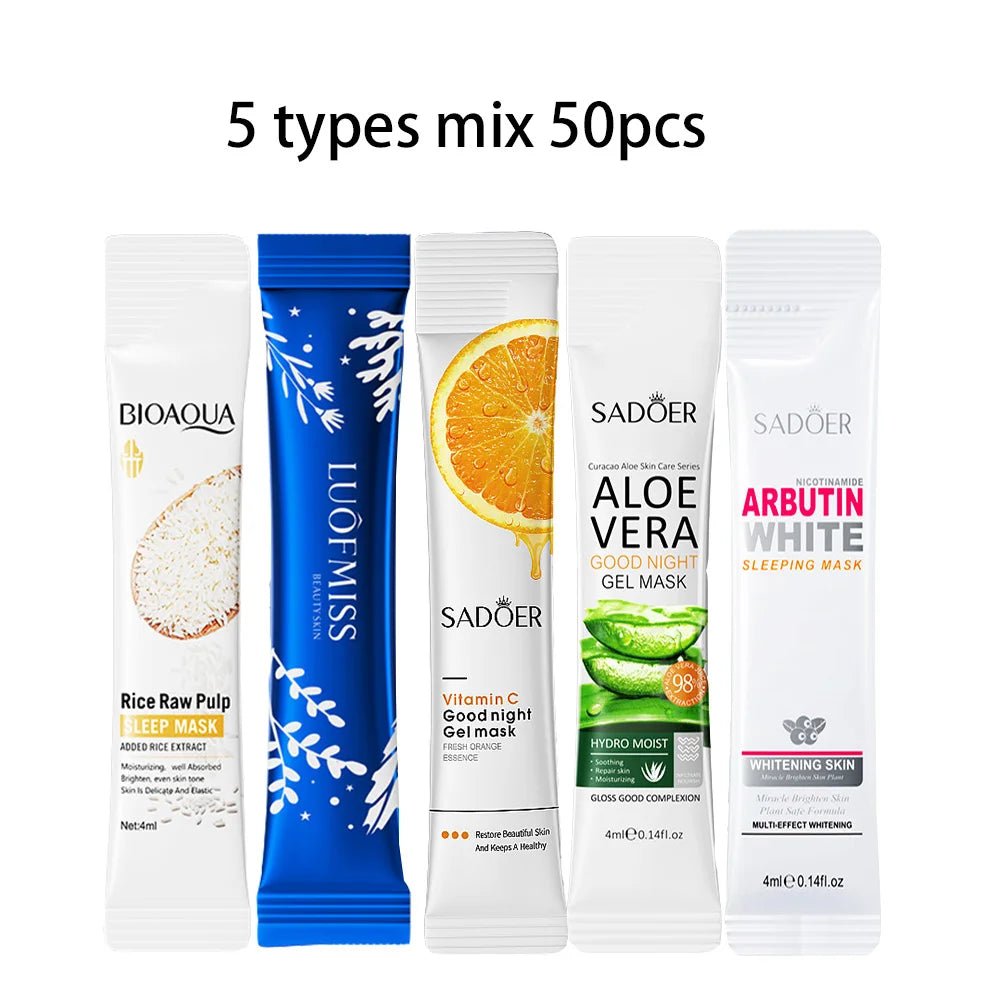BIOAQUA Rice Raw Pulp Sleeping Masks - Hydrating Skincare - 4USelects