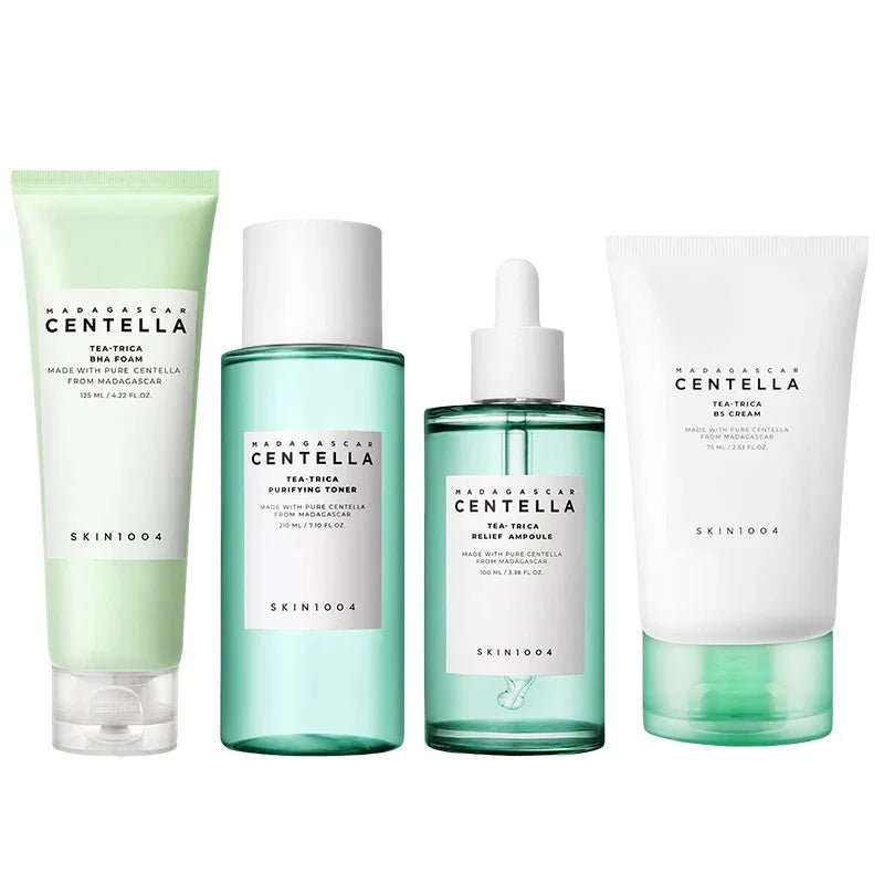 Centella Tea - Trica Skincare Set for Radiant Skin - 4USelects
