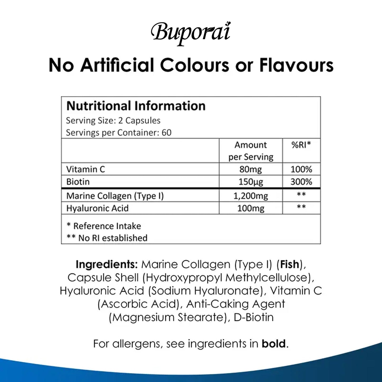 Collagen Capsules for Skin Hair Nails (2 Bottles) - 4USelects