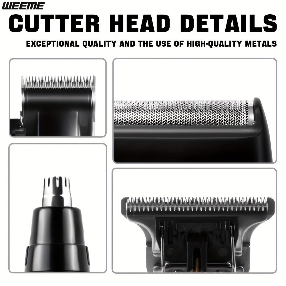 Electric Grooming Set for Men – 4pcs, All - in - One - 4USelects