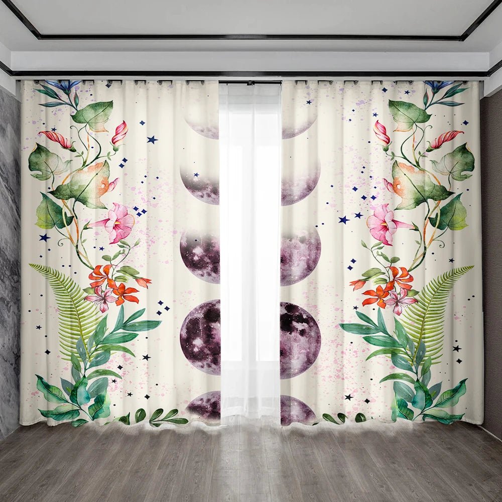Floral Elegance Curtains - Perfect for Any Room - 4USelects