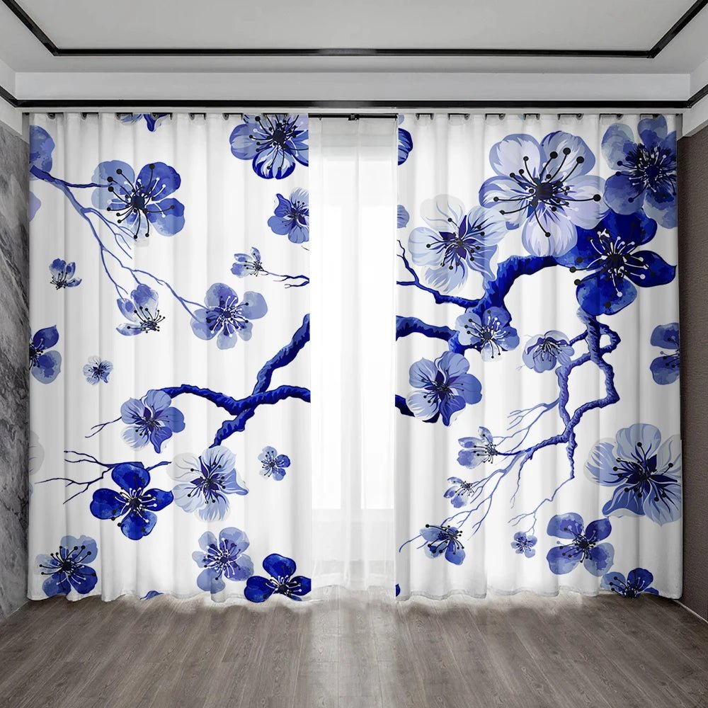 Floral Elegance Curtains - Perfect for Any Room - 4USelects