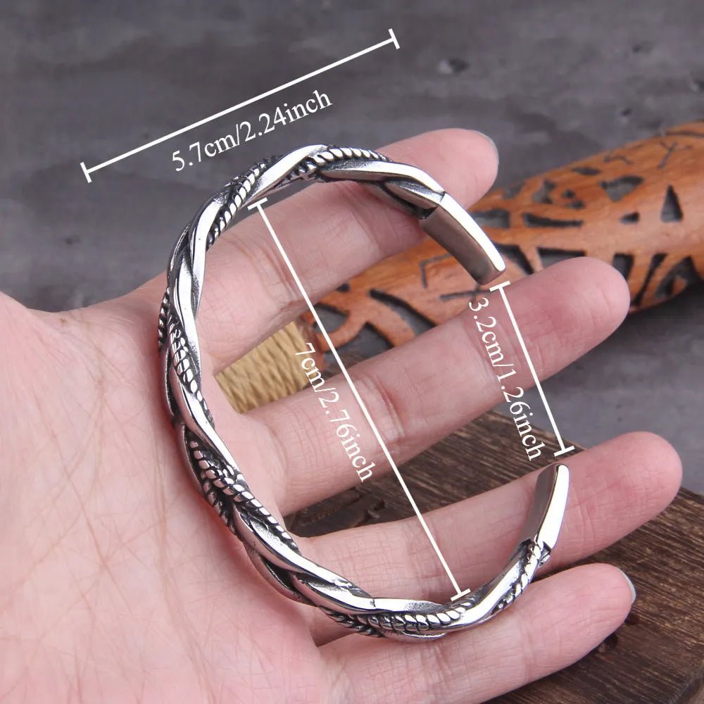 Handcrafted Punk Men’s Bracelet – Vintage Zinc Alloy Design - 4USelects