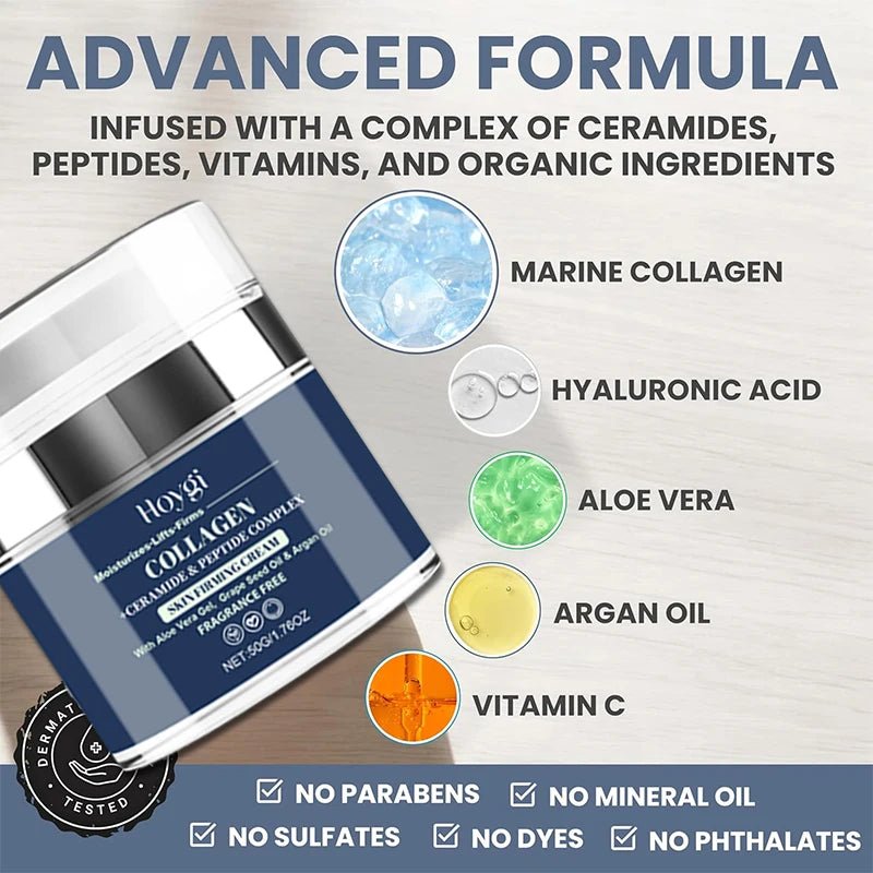 Radiant Collagen Face Cream for Youthful Skin - 4USelects