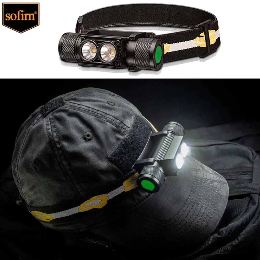 Sofirn H25L Rechargeable Headlamp 1200LM USB - C LED Torch - 4USelects