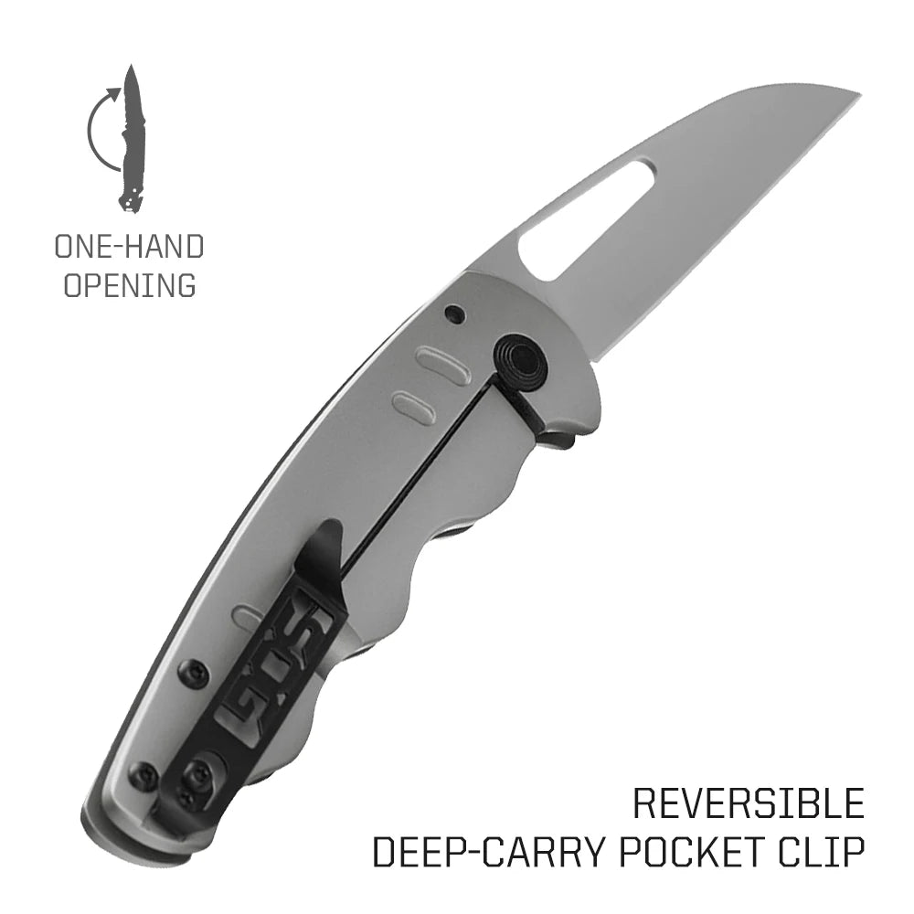 SOG ESCAPE FL Folding Knife - Portable Outdoor Essential - 4USelects