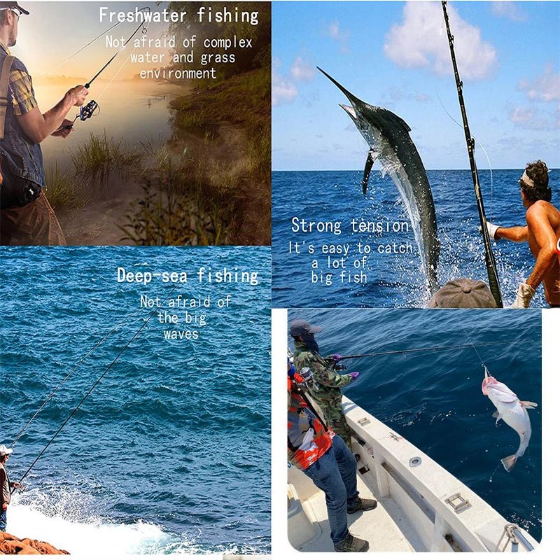 Super Strong Nylon Fishing Line 500M - Sea & Freshwater - 4USelects