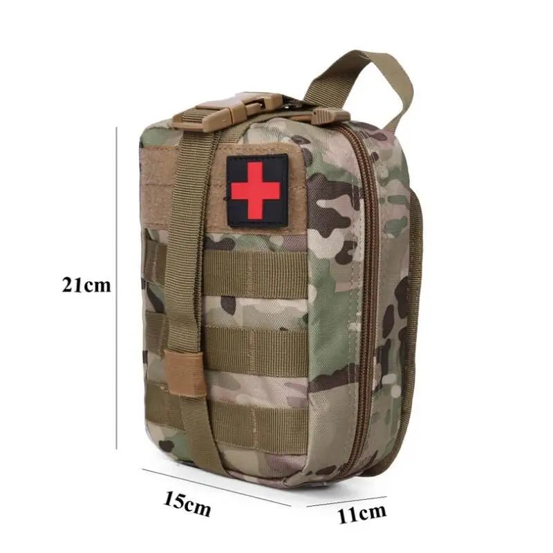 Tactical Molle First Aid Pouch for Outdoor Adventures - 4USelects