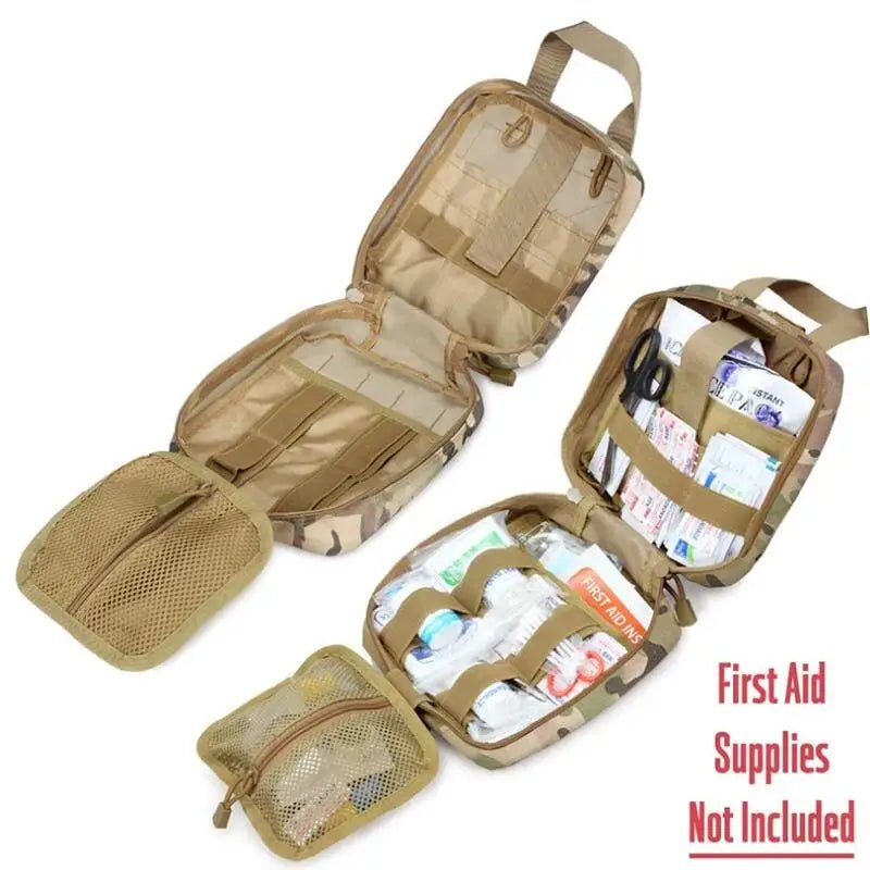 Tactical Molle First Aid Pouch for Outdoor Adventures - 4USelects