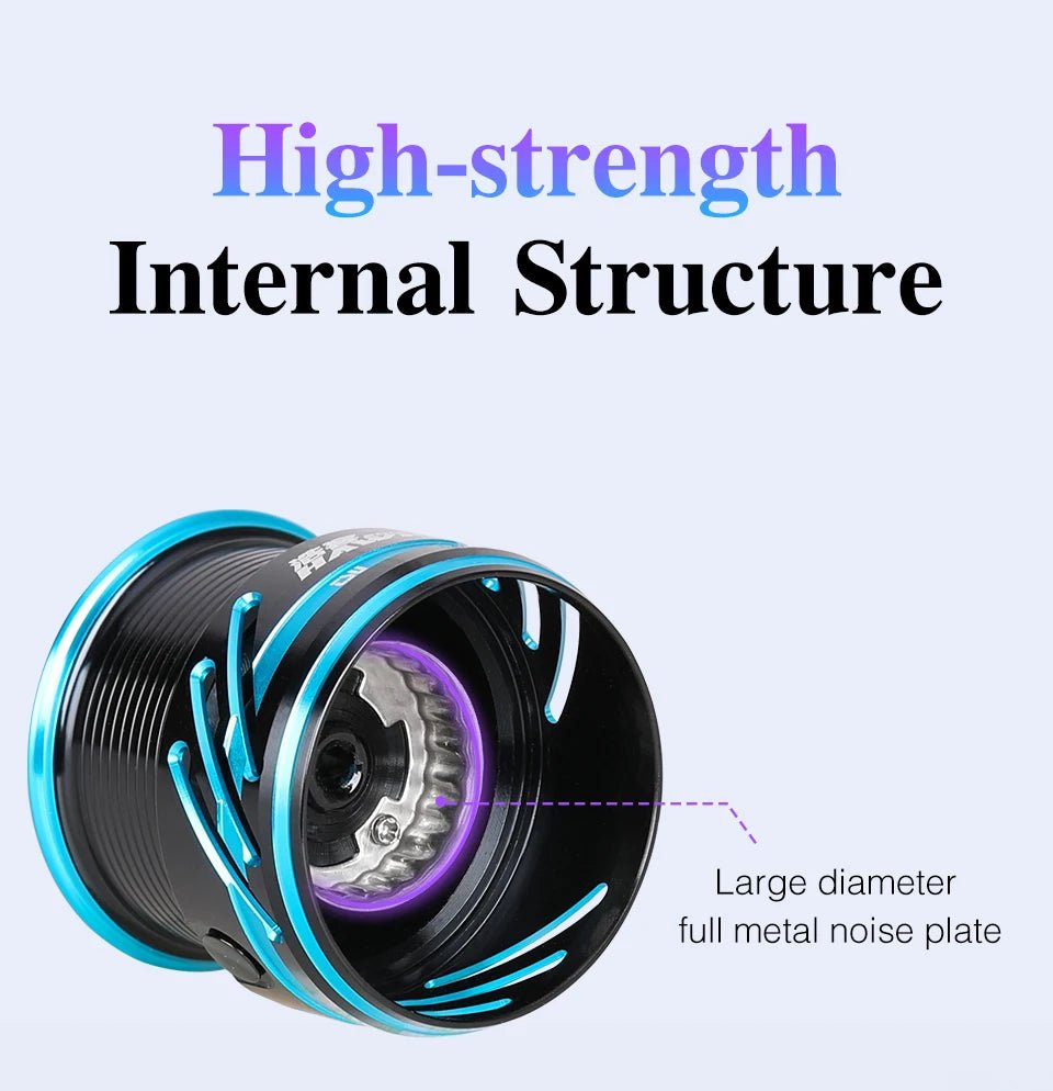 TSURINOYA HAWK Shallow Spool Spinning Reel 7kg Drag - 4USelects