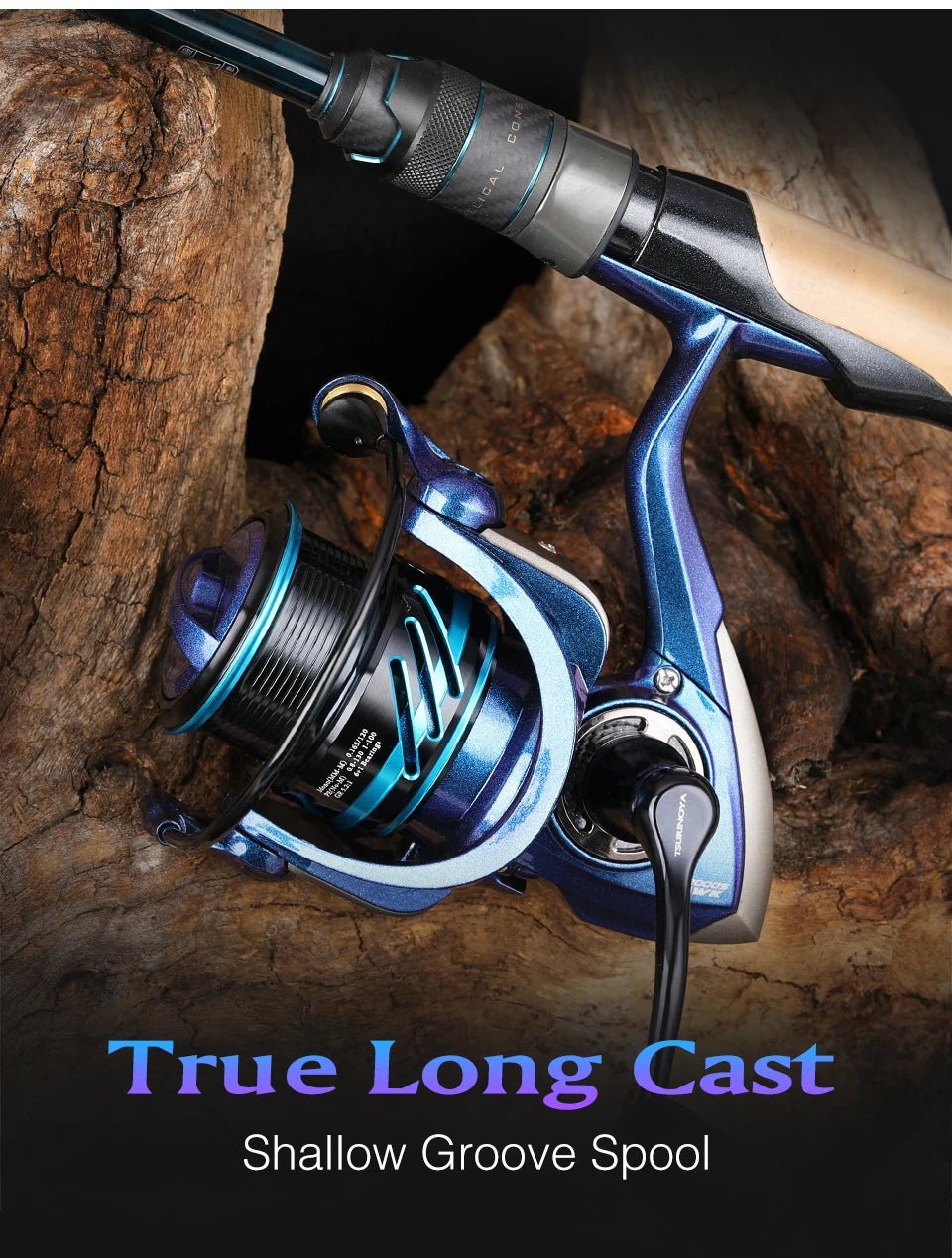 TSURINOYA HAWK Shallow Spool Spinning Reel 7kg Drag - 4USelects
