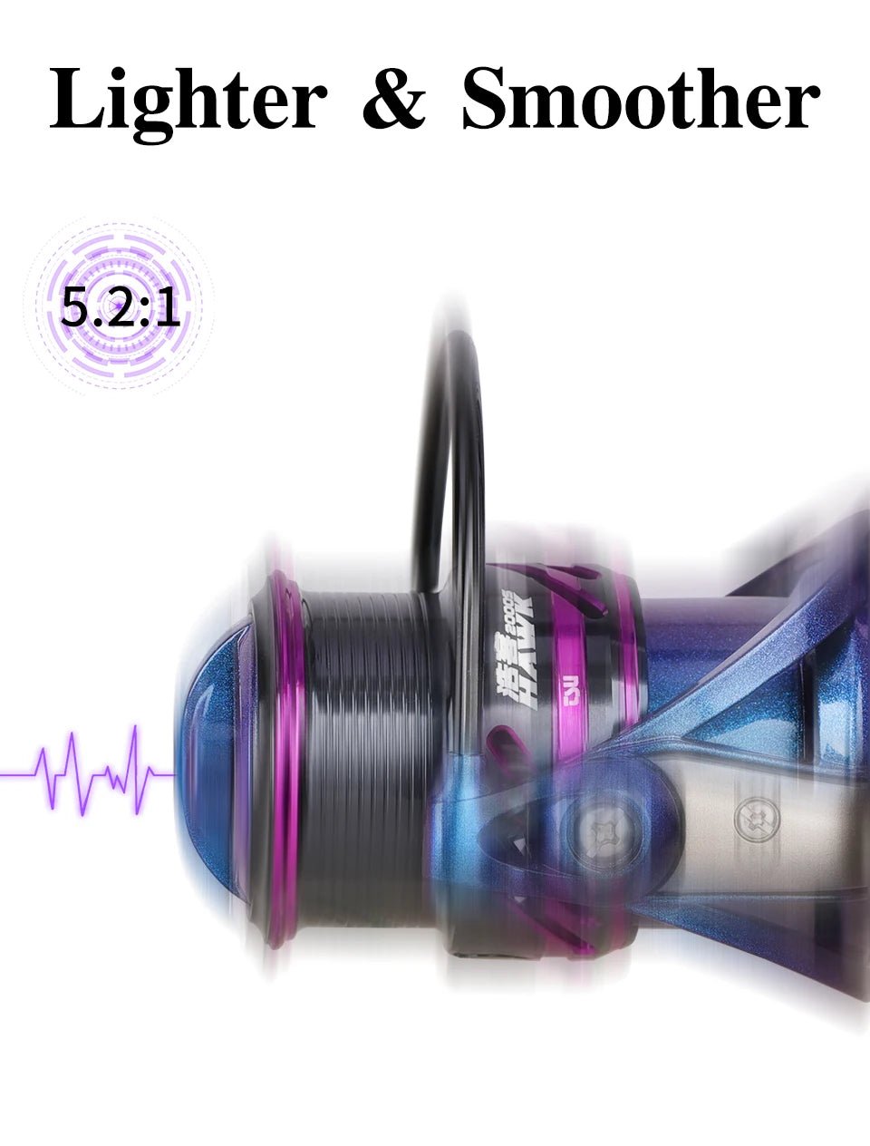 TSURINOYA HAWK Shallow Spool Spinning Reel 7kg Drag - 4USelects