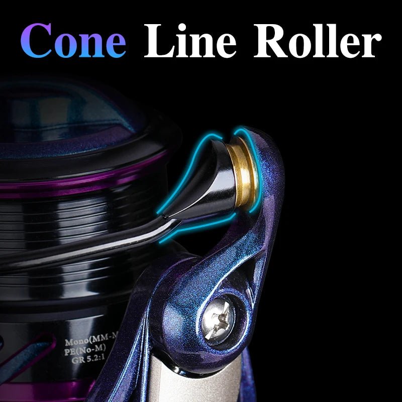 TSURINOYA HAWK Shallow Spool Spinning Reel 7kg Drag - 4USelects