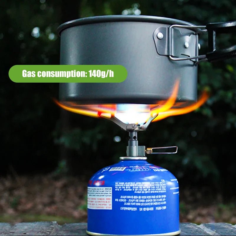 Ultralight Titanium Camping Gas Stove BRS - 3000T - 4USelects