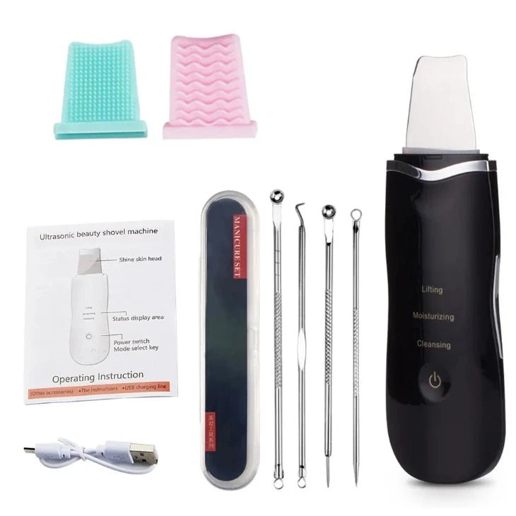 Ultrasonic Skin Scrubber & Blackhead Remover - 4USelects