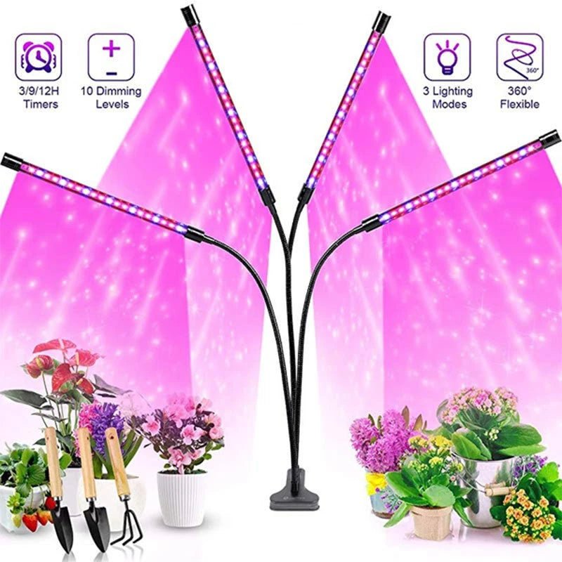 USB LED Grow Light - Full Spectrum Indoor Garden - 4USelects