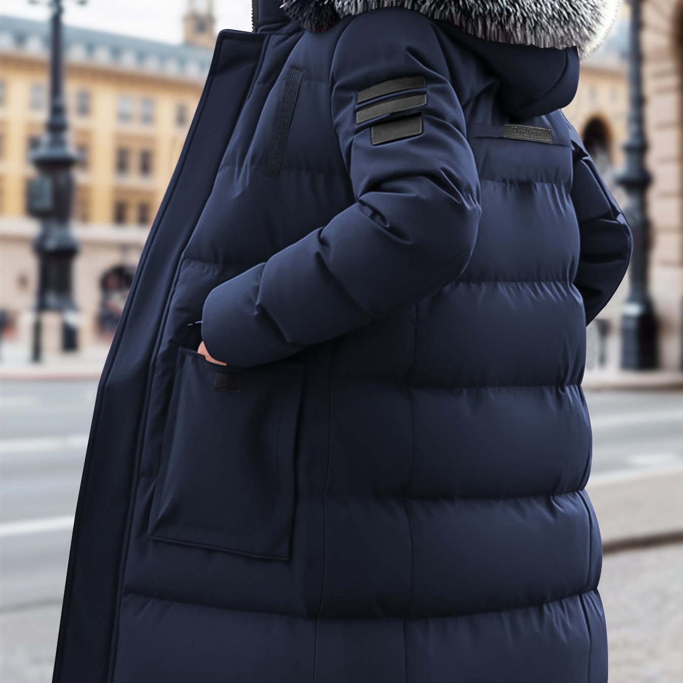 Winter Hooded Jacket for Men – Durable, Warm, Everyday Use - 4USelects