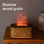 Black 220ml essential oil diffuser with cool mist and auto shut-off safety for bedroom and office