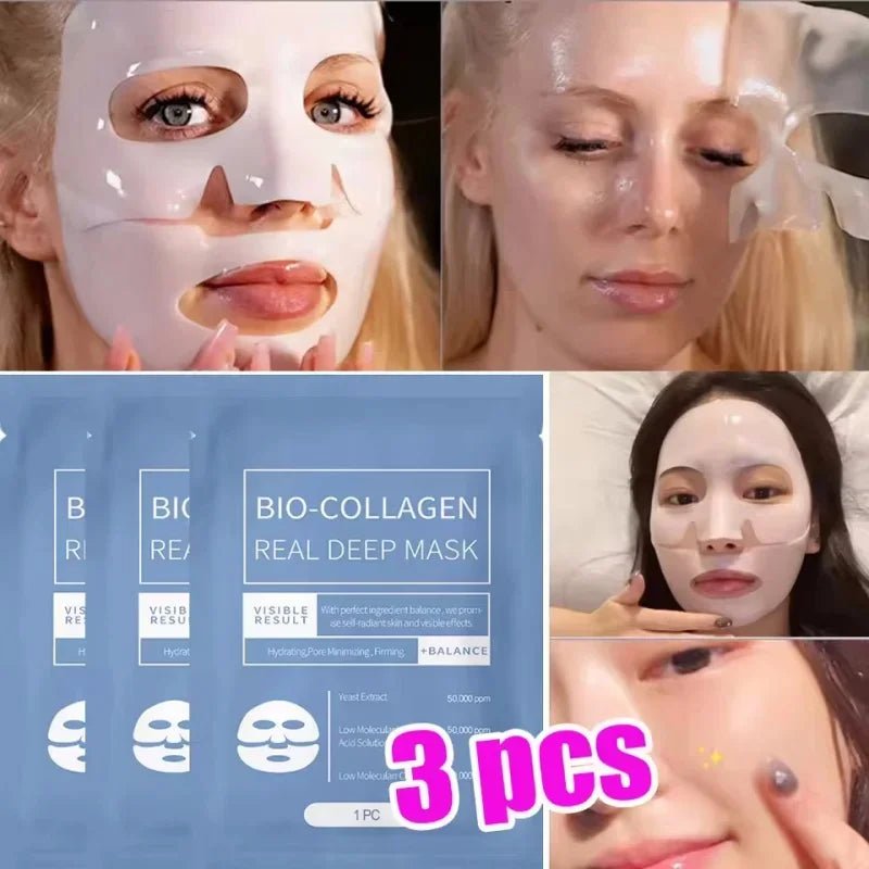 Bio Collagen Face Mask Anti - Aging & Brightening - 4USelects