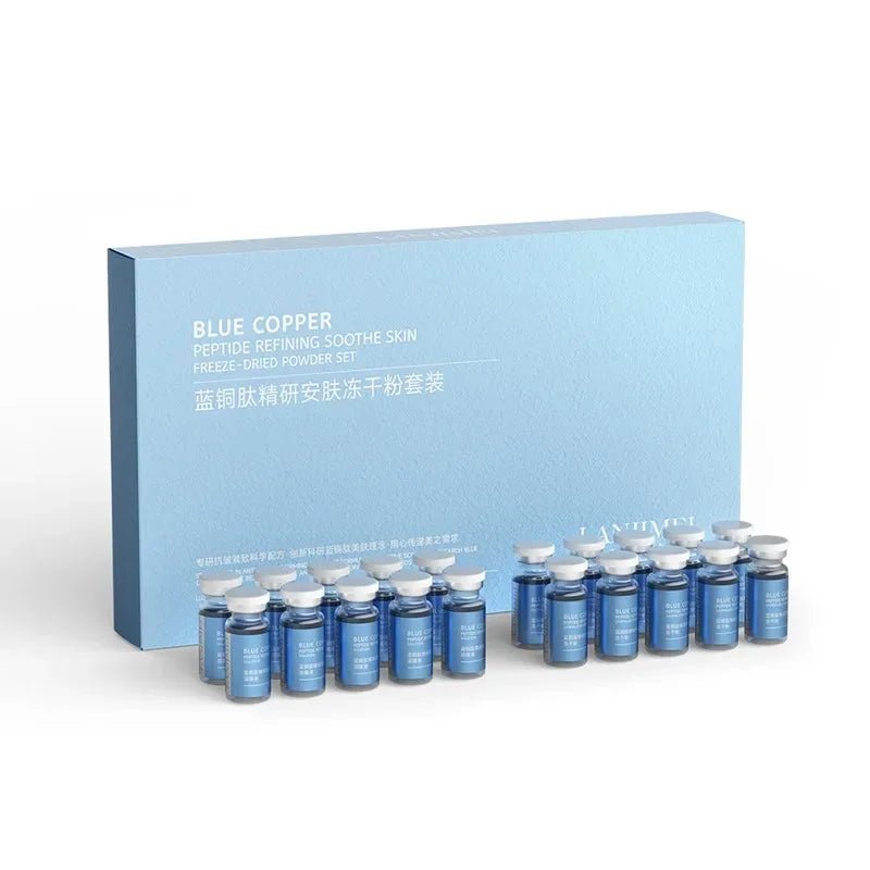 Blue Copper Peptide Anti - Aging Serum Set - 20pcs - 4USelects
