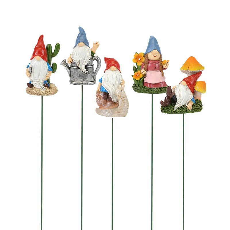 Charming Garden Elf Resin Decoration - Enchant Your Space - 4USelects