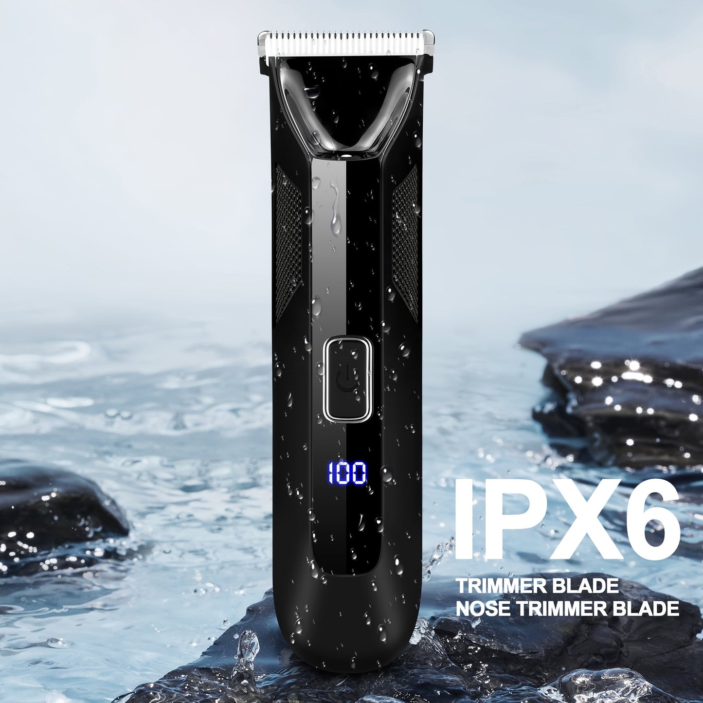 Conduroma 3‑in‑1 Cordless Trimmer – LED, Wet/Dry Use - 4USelects