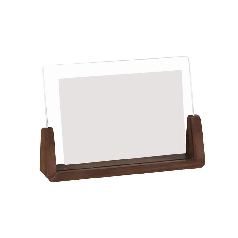 Elegant Acrylic & Wood Photo Frame for Home Decor - 4USelects