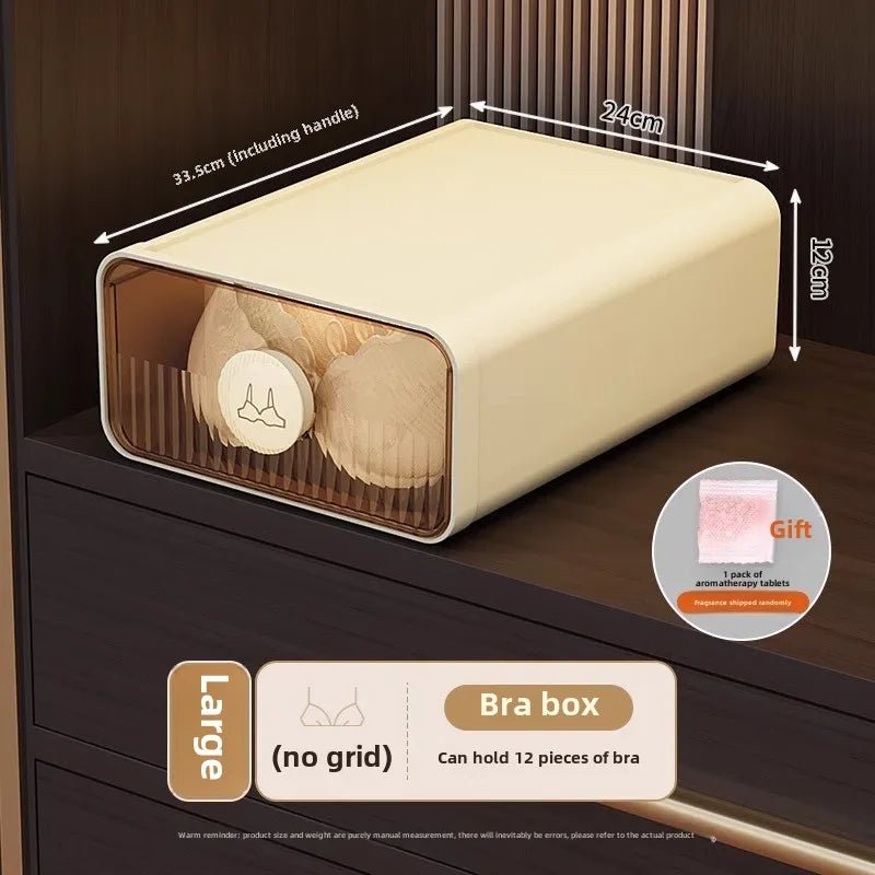 Expandable Dustproof Underwear Organizer with Dividers - 4USelects