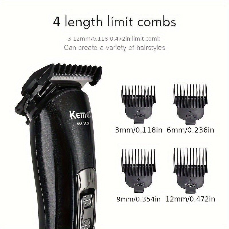 Hair & Beard Trimmer Kit – Multi - Head Design - 4USelects