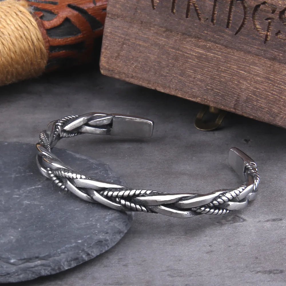 Handcrafted Punk Men’s Bracelet – Vintage Zinc Alloy Design - 4USelects