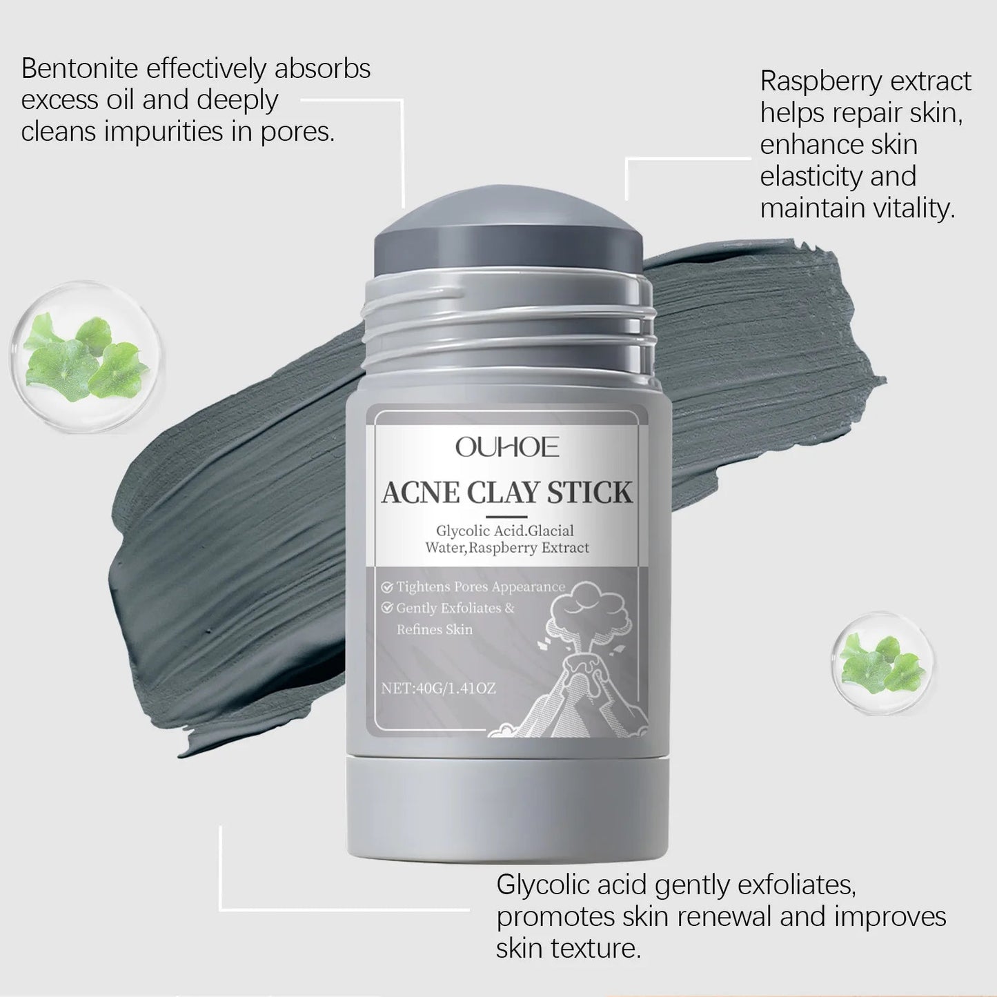 Hydrating Pore Cleansing Clay Mask Stick - 4USelects