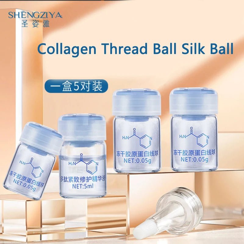 Hydrolyzed Silk Collagen Thread Ball Serum - 4USelects