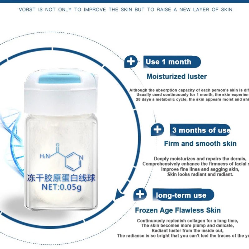 Hydrolyzed Silk Collagen Thread Ball Serum - 4USelects