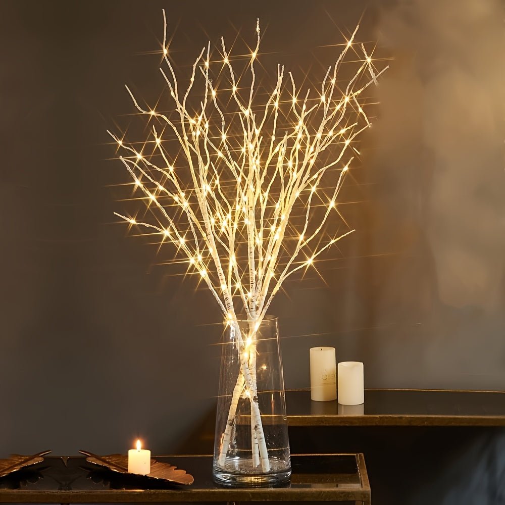 LED Birch Branch Lights – Battery Operated Warm Glow - 4USelects
