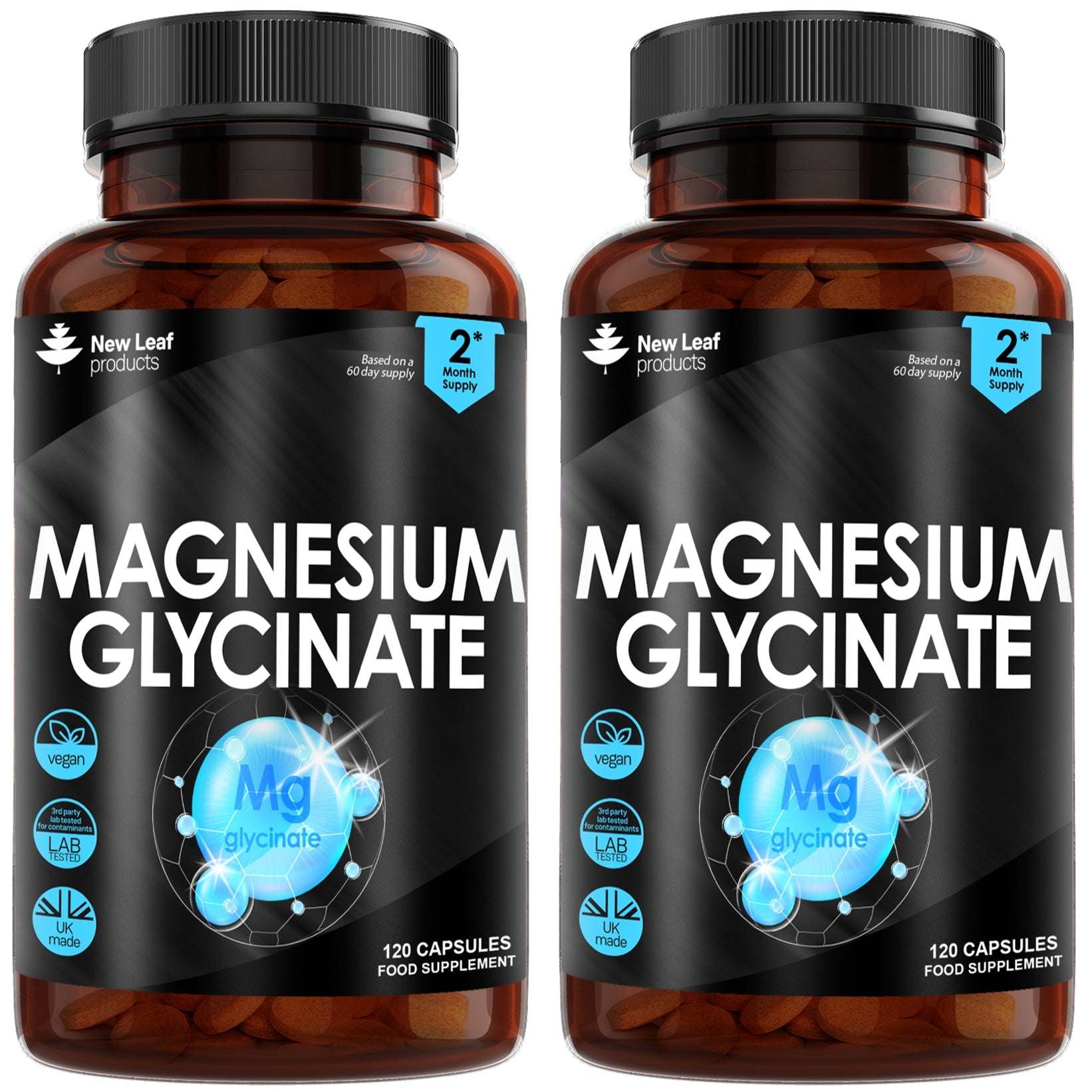 Magnesium Glycinate Supplements - 1040mg of Magnesium - 4USelects