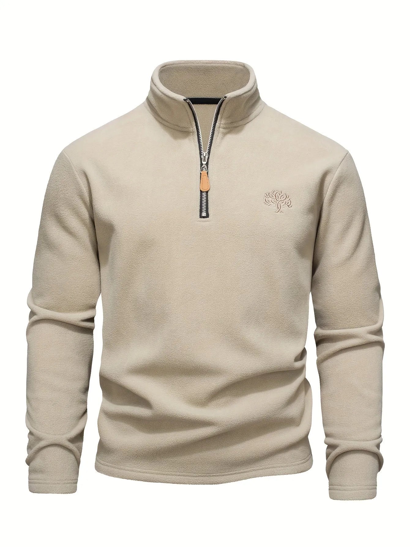 Men's Half - Zip Outdoor Fleece Sweatshirt – Warm & Lightweight - 4USelects