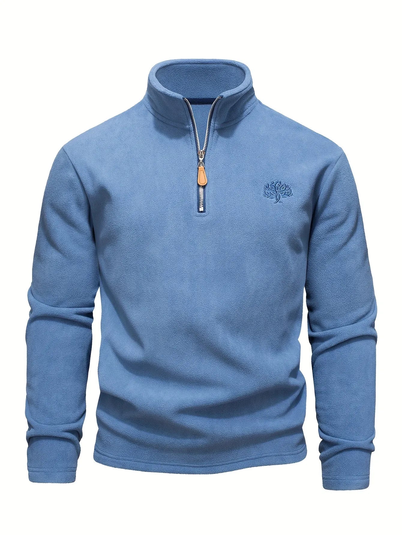 Men's Half - Zip Outdoor Fleece Sweatshirt – Warm & Lightweight - 4USelects