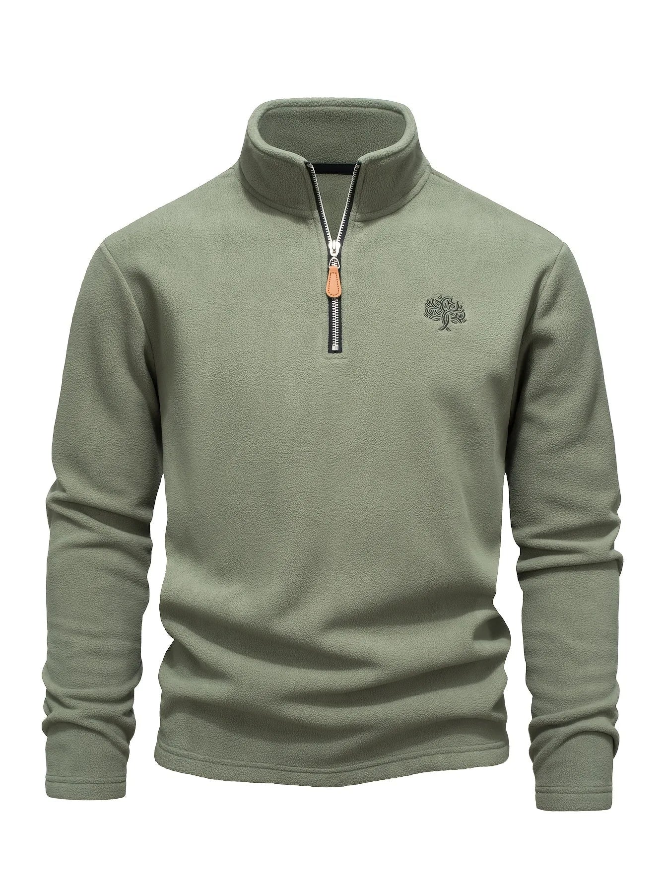 Men's Half - Zip Outdoor Fleece Sweatshirt – Warm & Lightweight - 4USelects