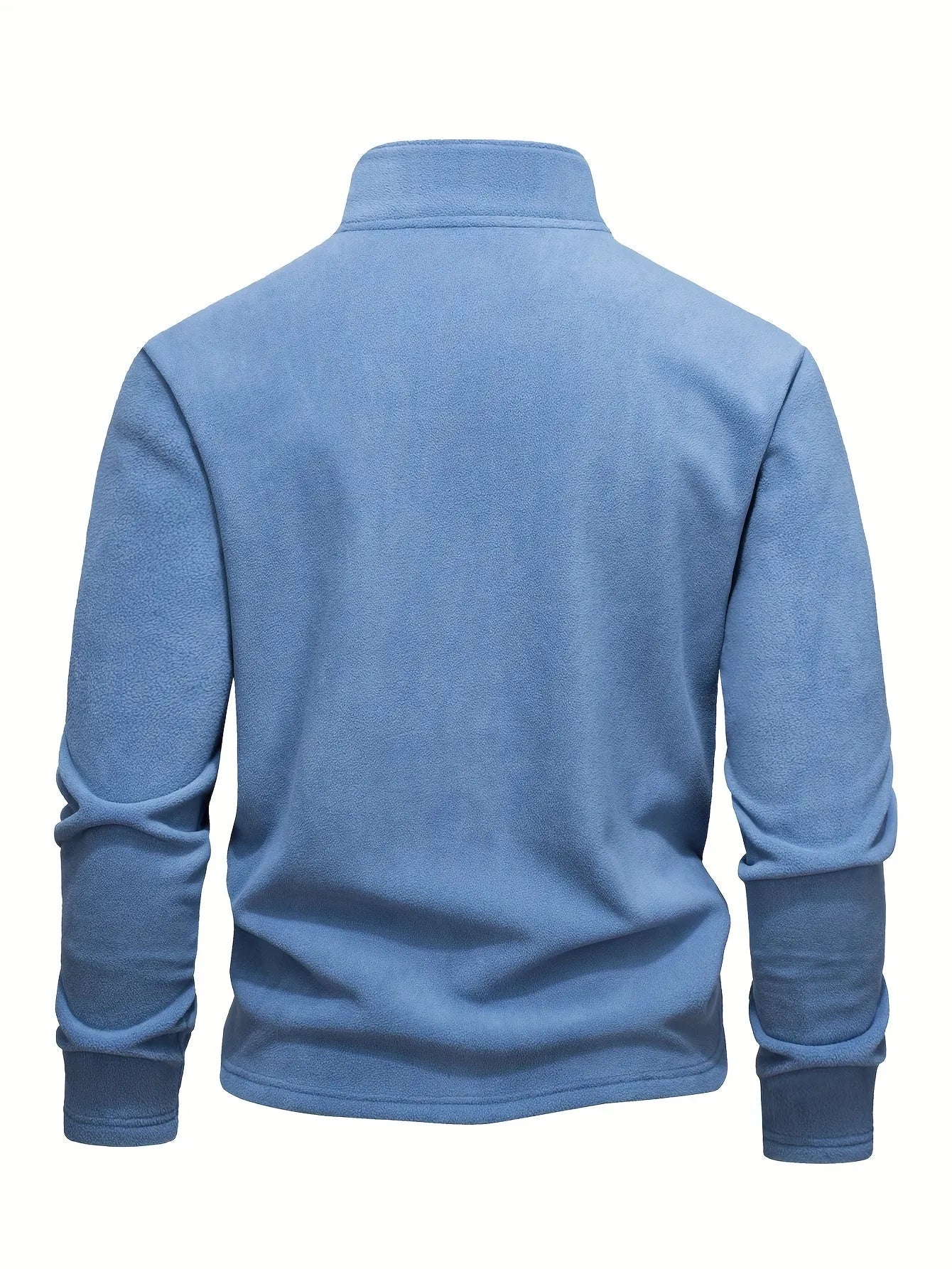 Men's Half - Zip Outdoor Fleece Sweatshirt – Warm & Lightweight - 4USelects