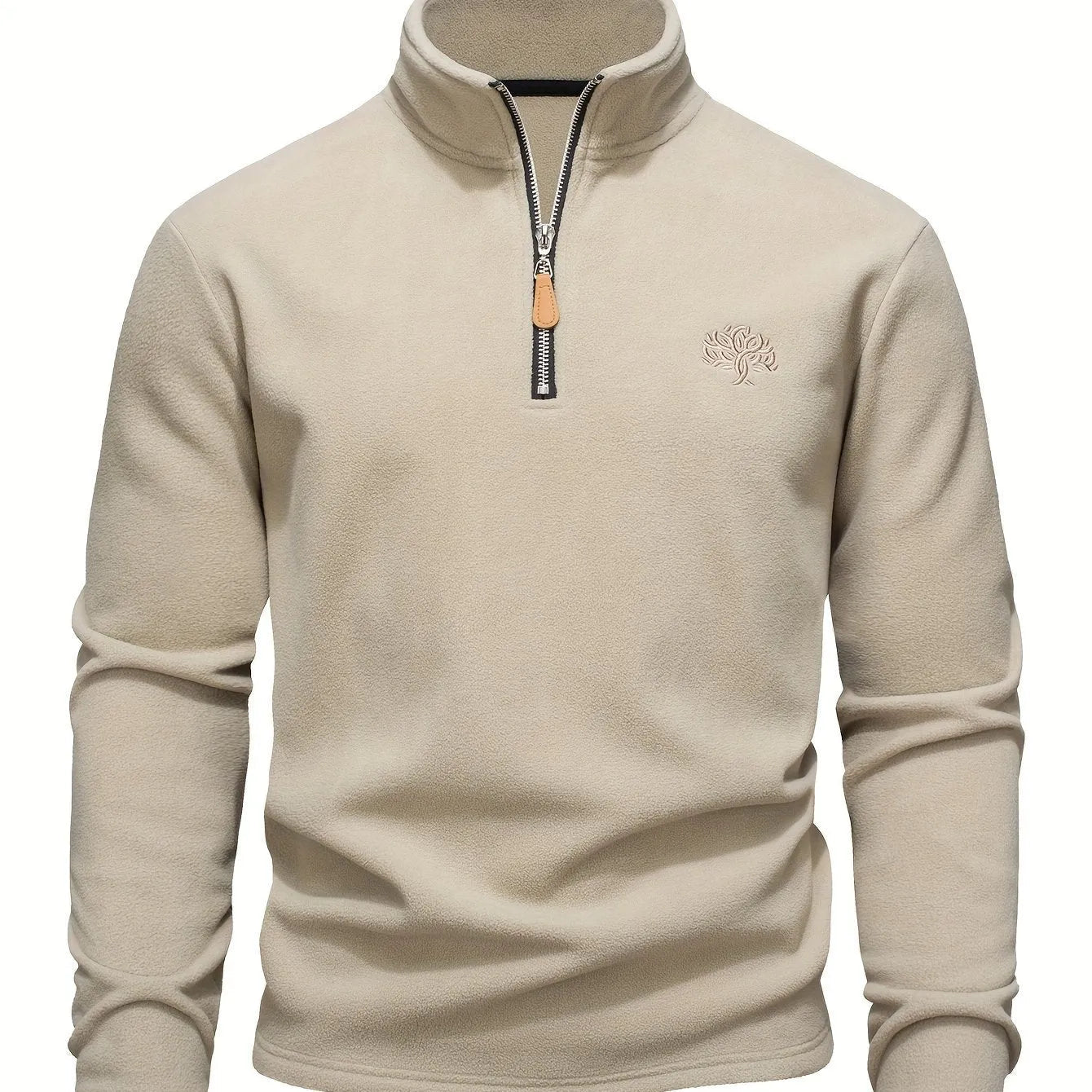 Men's Half - Zip Outdoor Fleece Sweatshirt – Warm & Lightweight - 4USelects