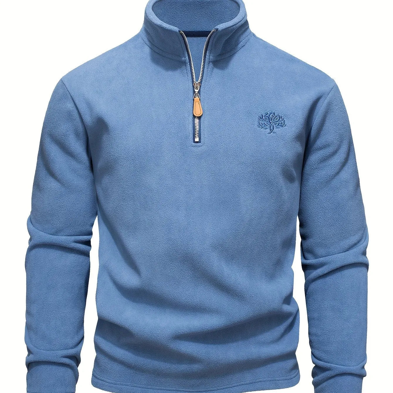 Men's Half - Zip Outdoor Fleece Sweatshirt – Warm & Lightweight - 4USelects
