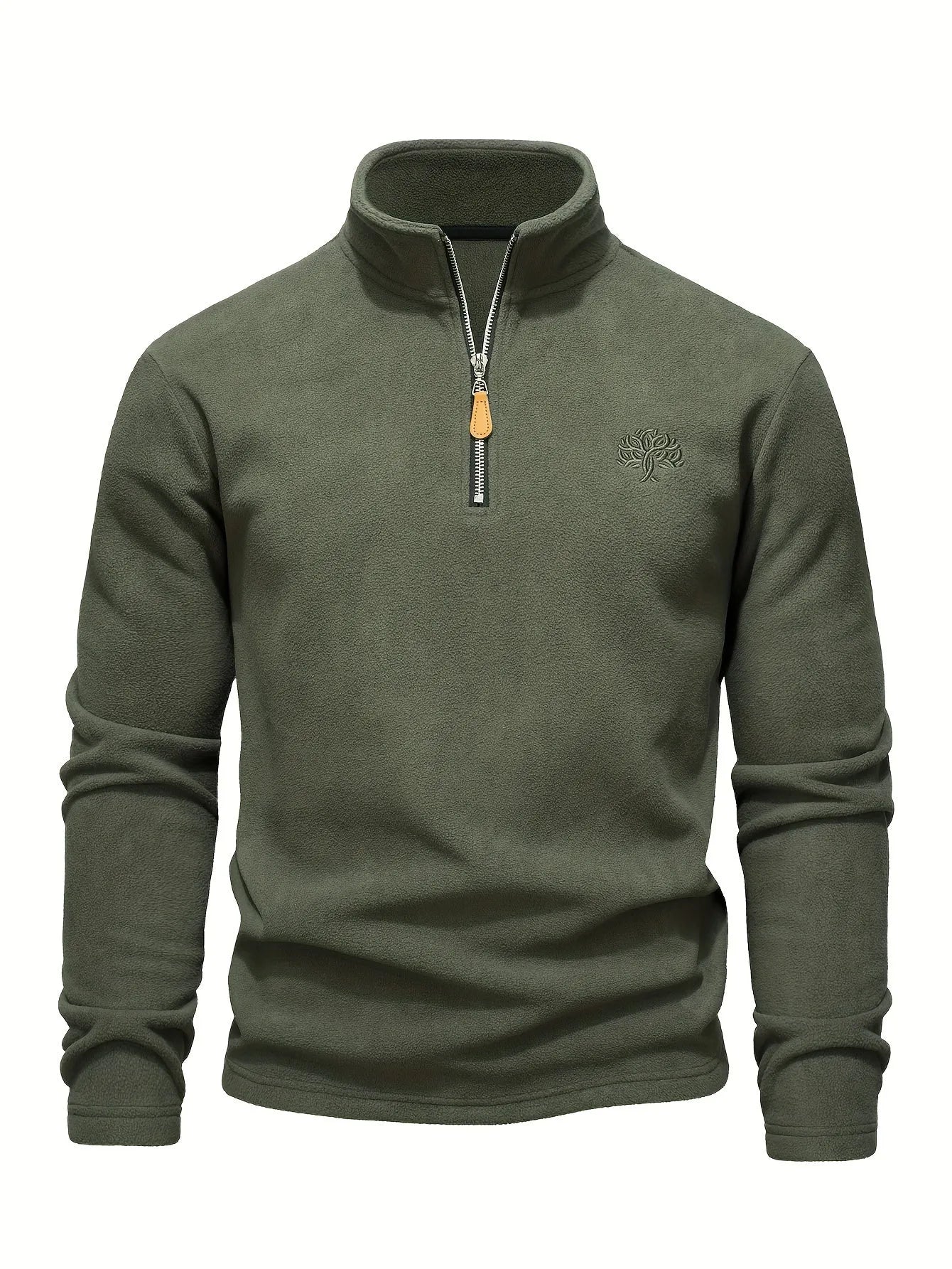 Men's Half - Zip Outdoor Fleece Sweatshirt – Warm & Lightweight - 4USelects
