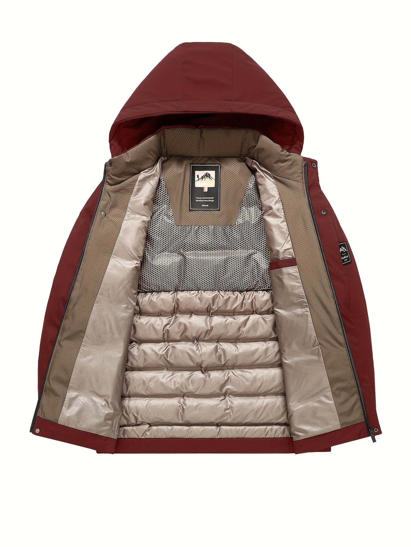 Men’s Heavyweight Hooded Winter Coat – Thermal Insulated - 4USelects